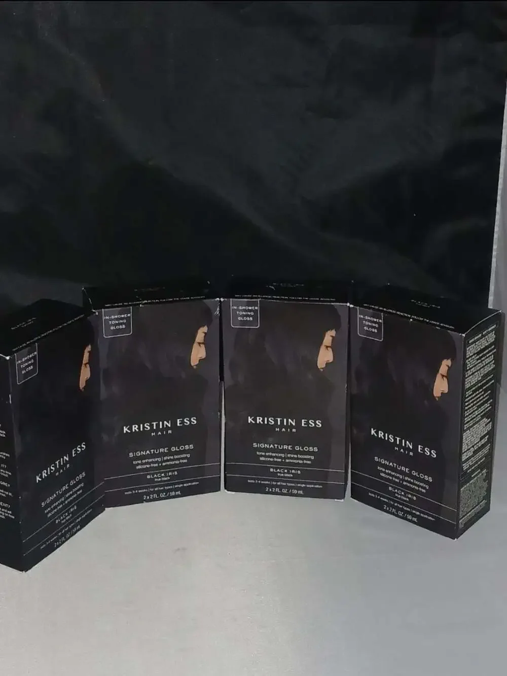 Kristin Ess Hair Signature Gloss, Black Iris